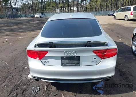 2015 Audi A7 3.0T Premium Plus from USA, damaged, VIN WAU2GAFC3FN047513